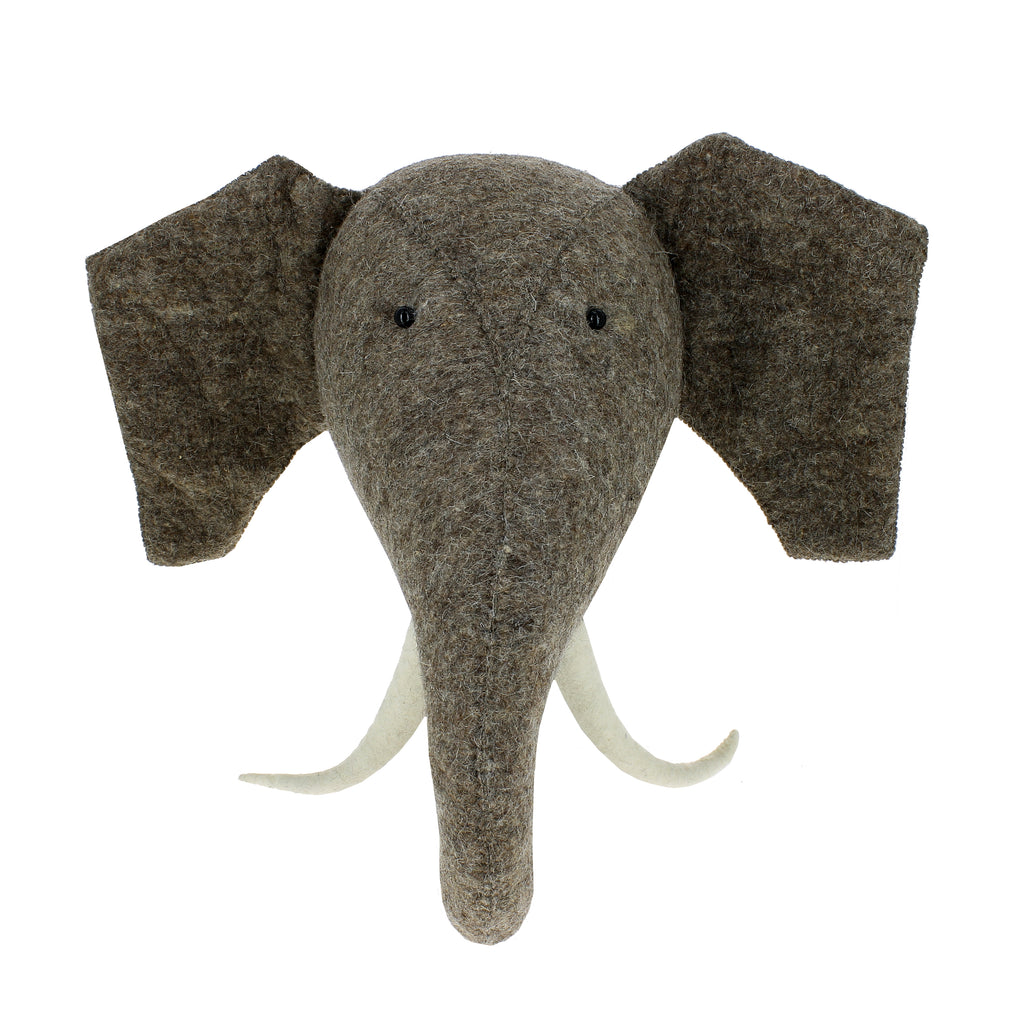 Animal Head Elephant with tusks