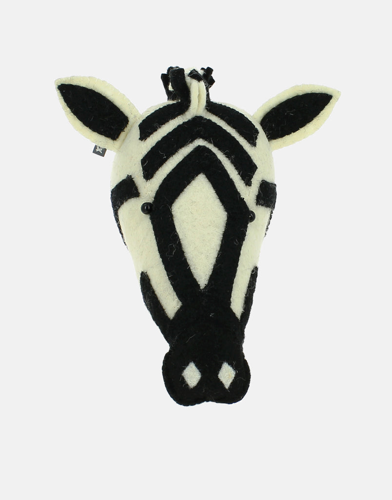 Animal Head Zebra Mini